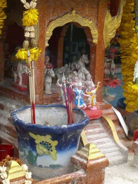 A shrine to Byddha