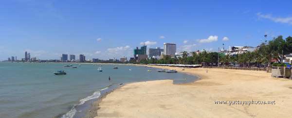 Pattaya Beach panorama
