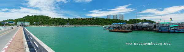 Pattaya pier panorama