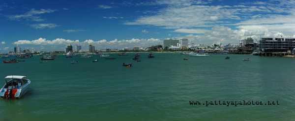 Pattaya waterfront panorama